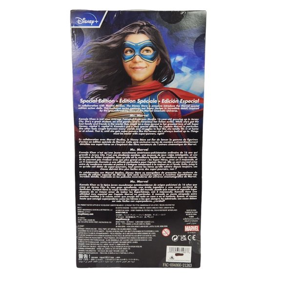 Disney Ms Marvel Special Edition Action Doll 10" Kamala Khan Marvel Studio NIB - Picture 5 of 8